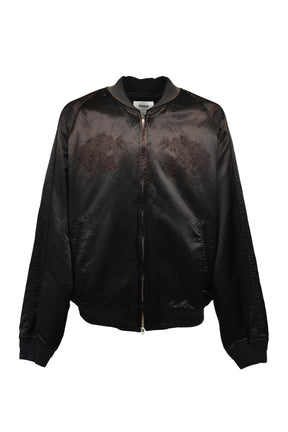 THREADLESS AIR EMBROIDERY SOUVENIR JACKET / BLK