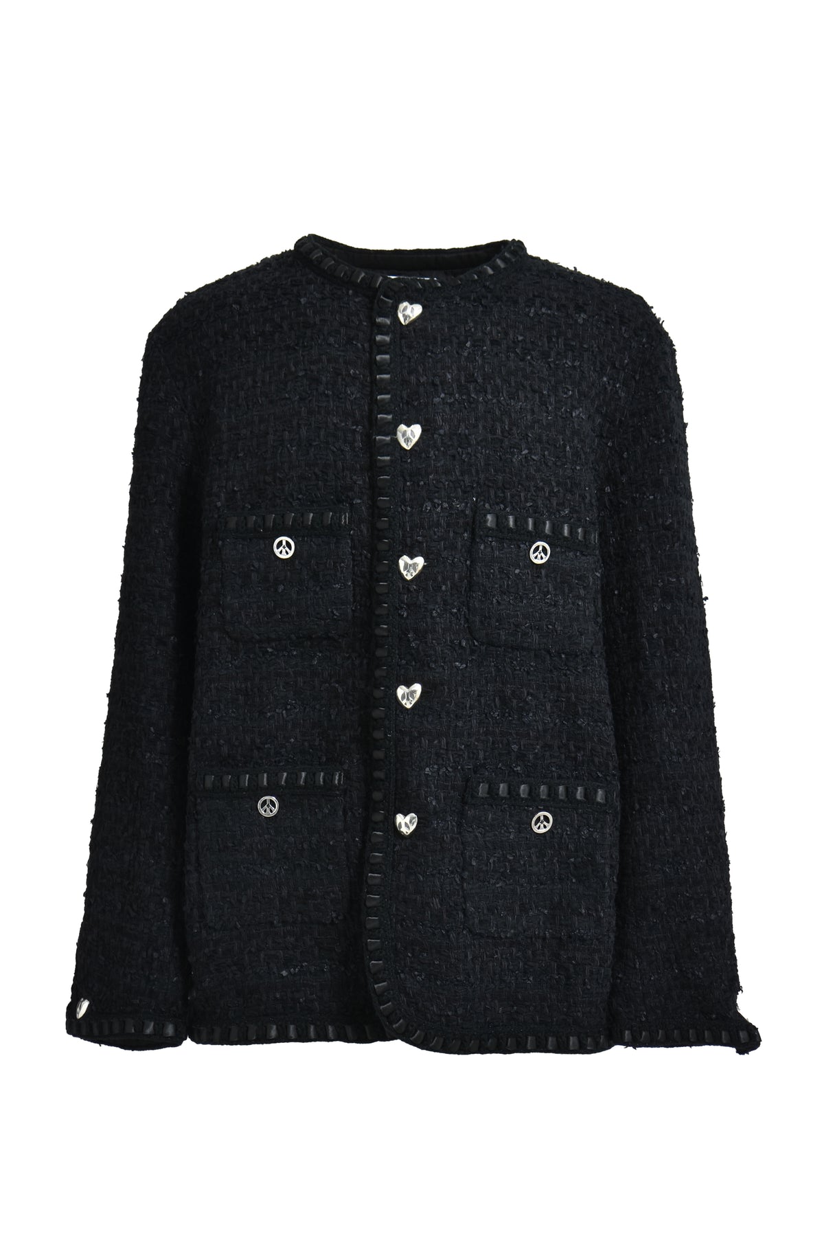 TWEED JACKET / BLK