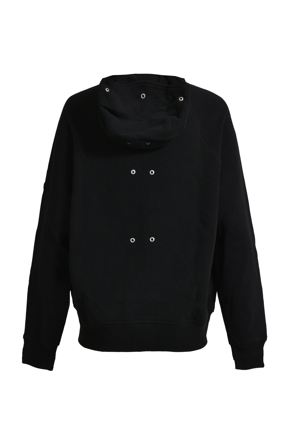 EYELETS HOODIE / BLK