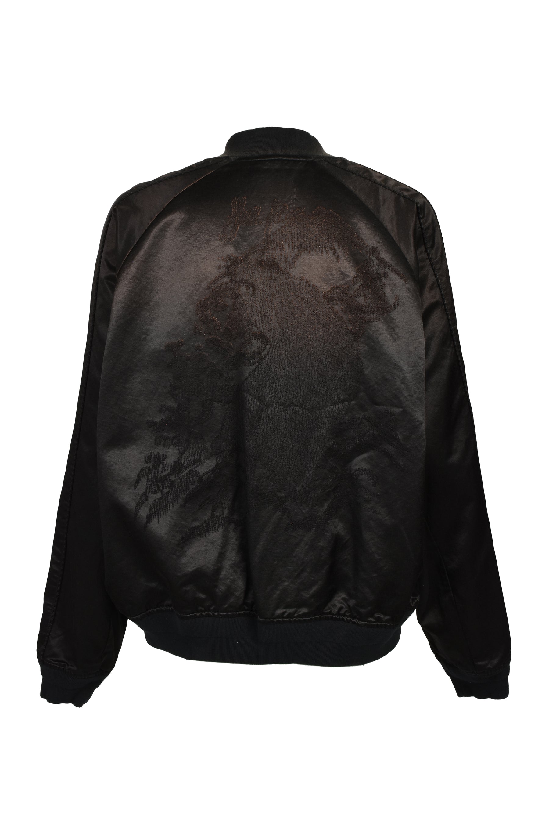 THREADLESS AIR EMBROIDERY SOUVENIR JACKET / BLK