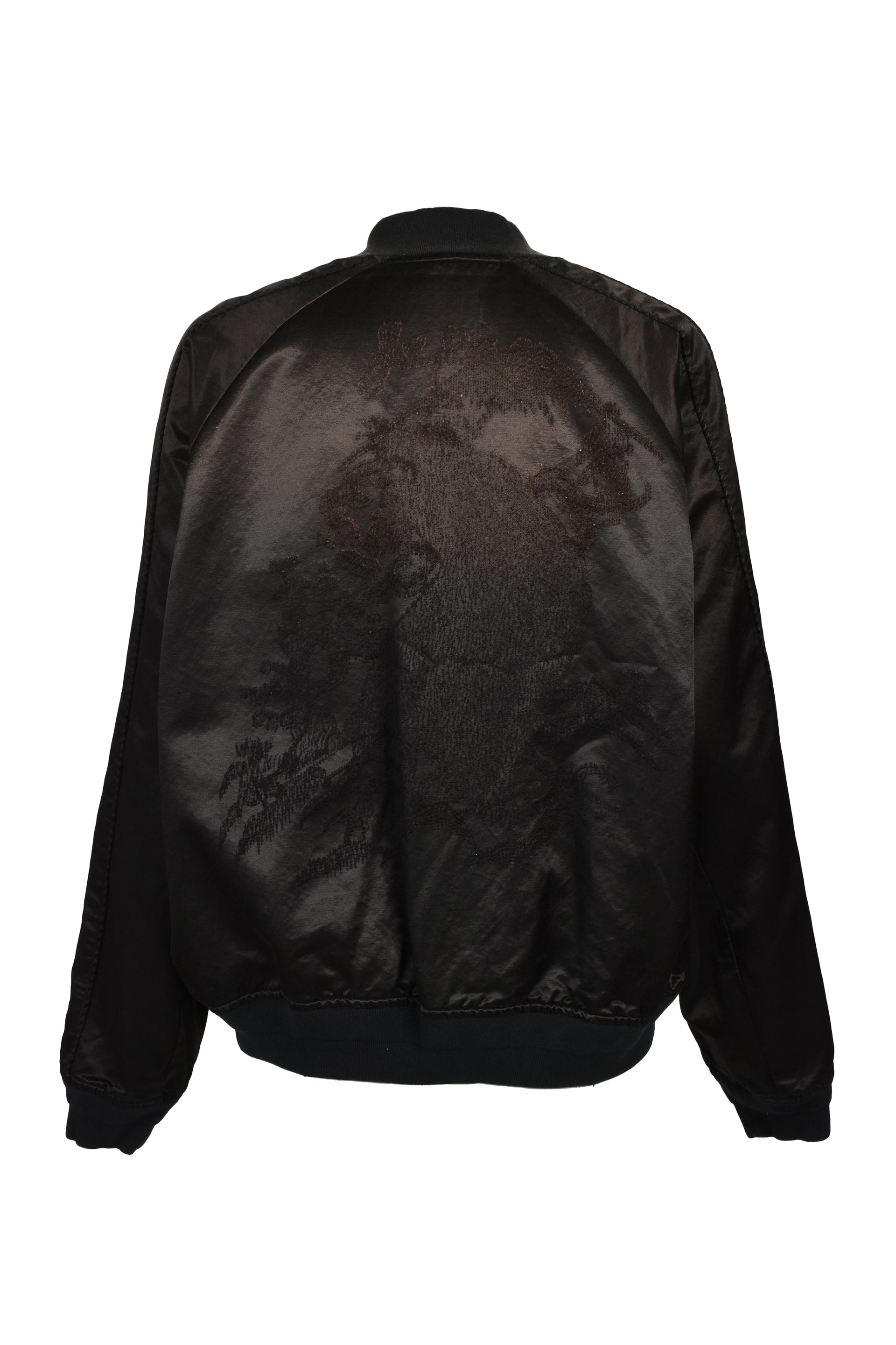 THREADLESS AIR EMBROIDERY SOUVENIR JACKET / BLK