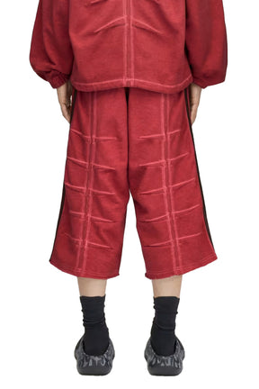 TC SWEAT JORT / POWER RED