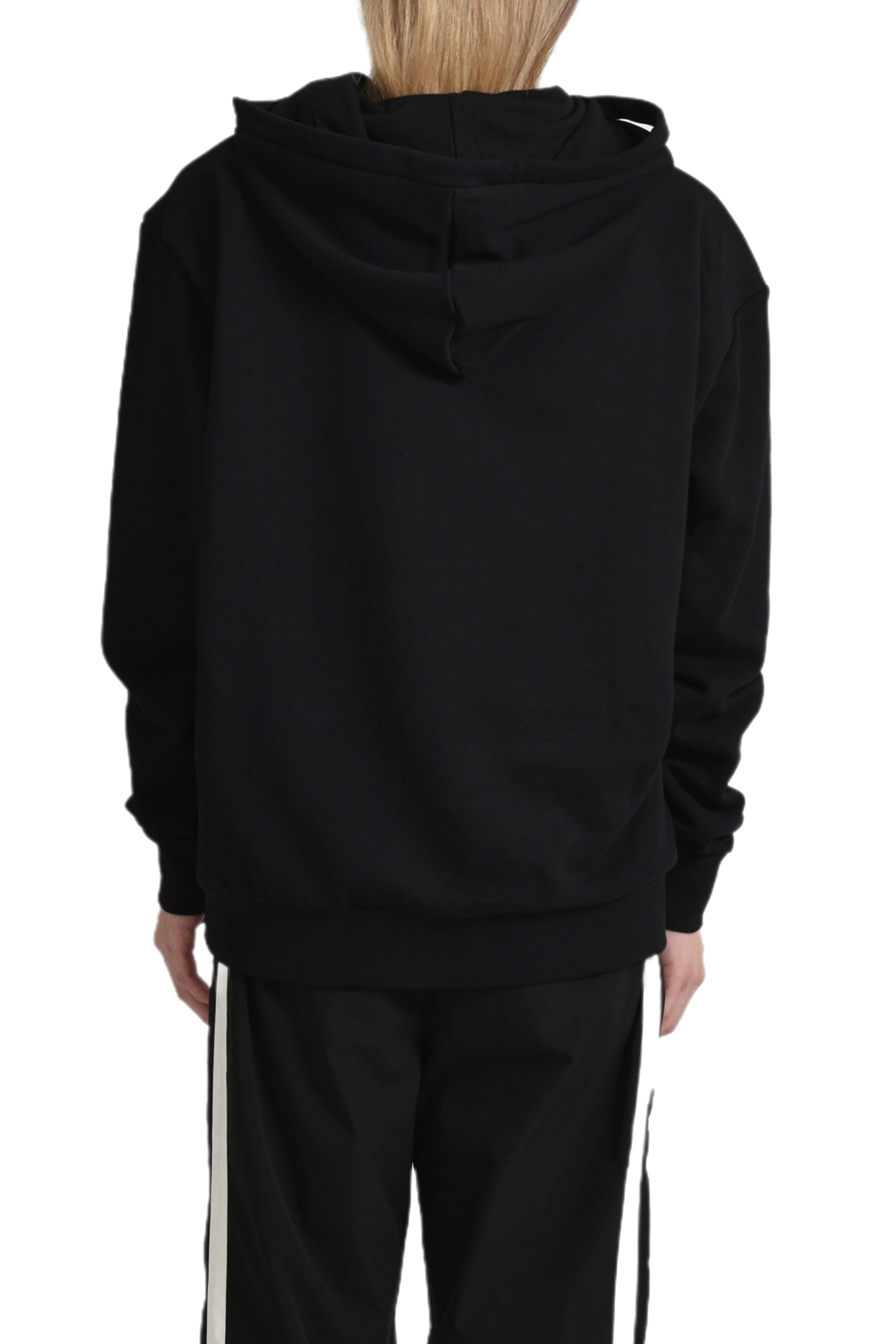 KUSIKOHC MULTI RIVET HOODIE / BLK