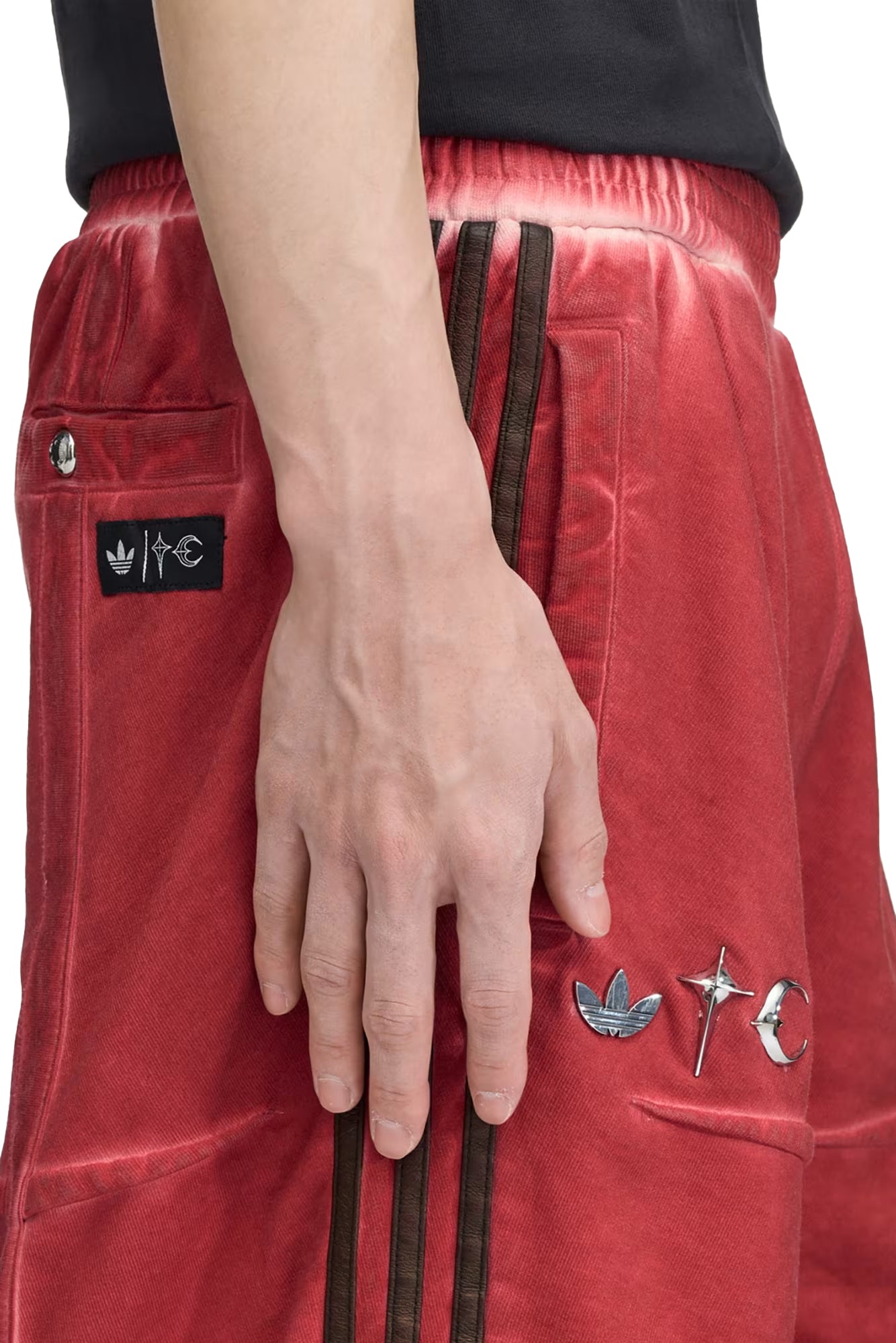 TC SWEAT JORT / POWER RED