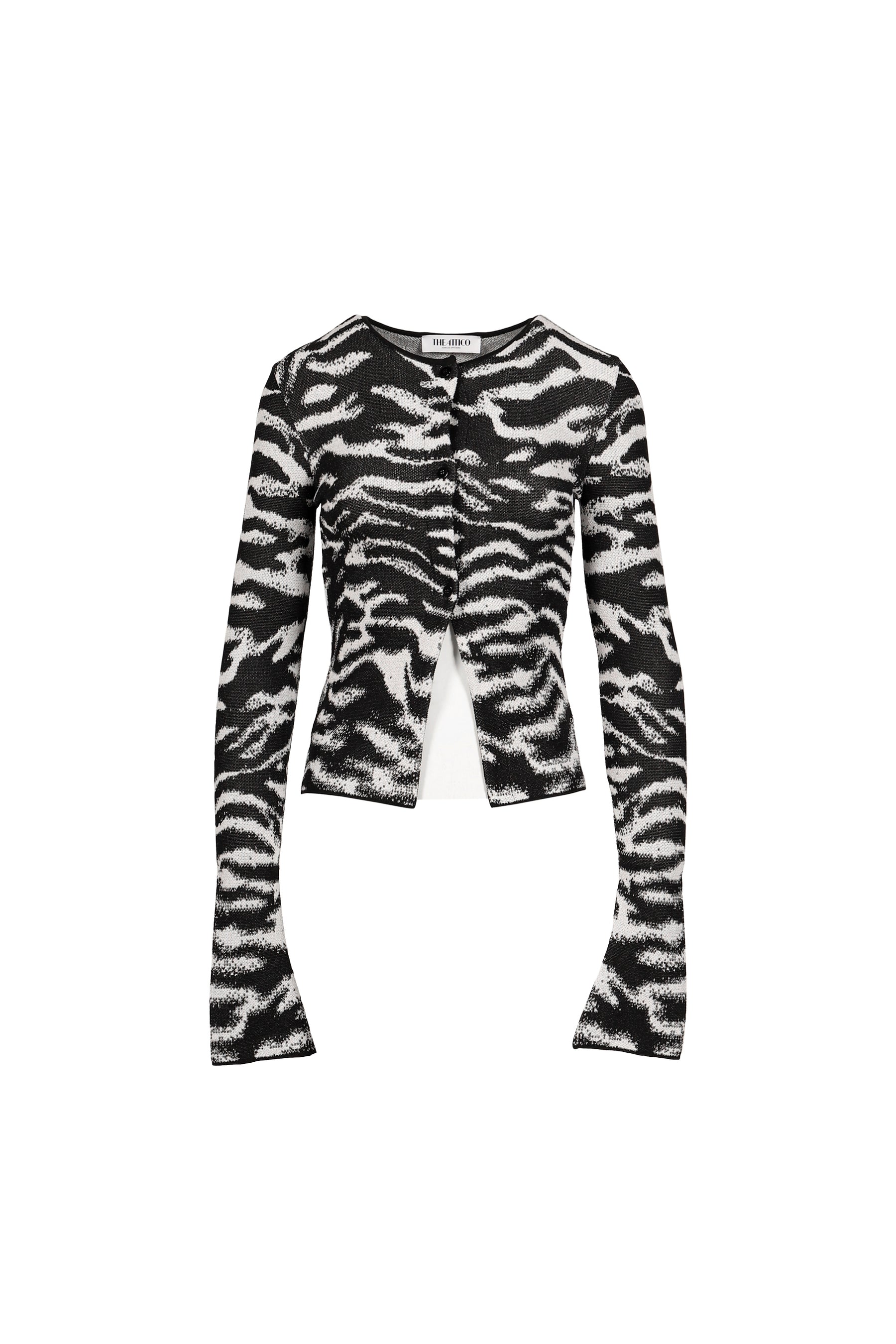 CARDIGAN / WHT BLK