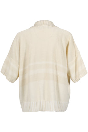 CALM KNIT TOP / IVO / WHT