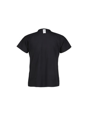 PT9-FITTED PRINTED TEE / BLK