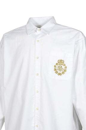 UNISEX OXFORD SHIRT WOVEN / WHT