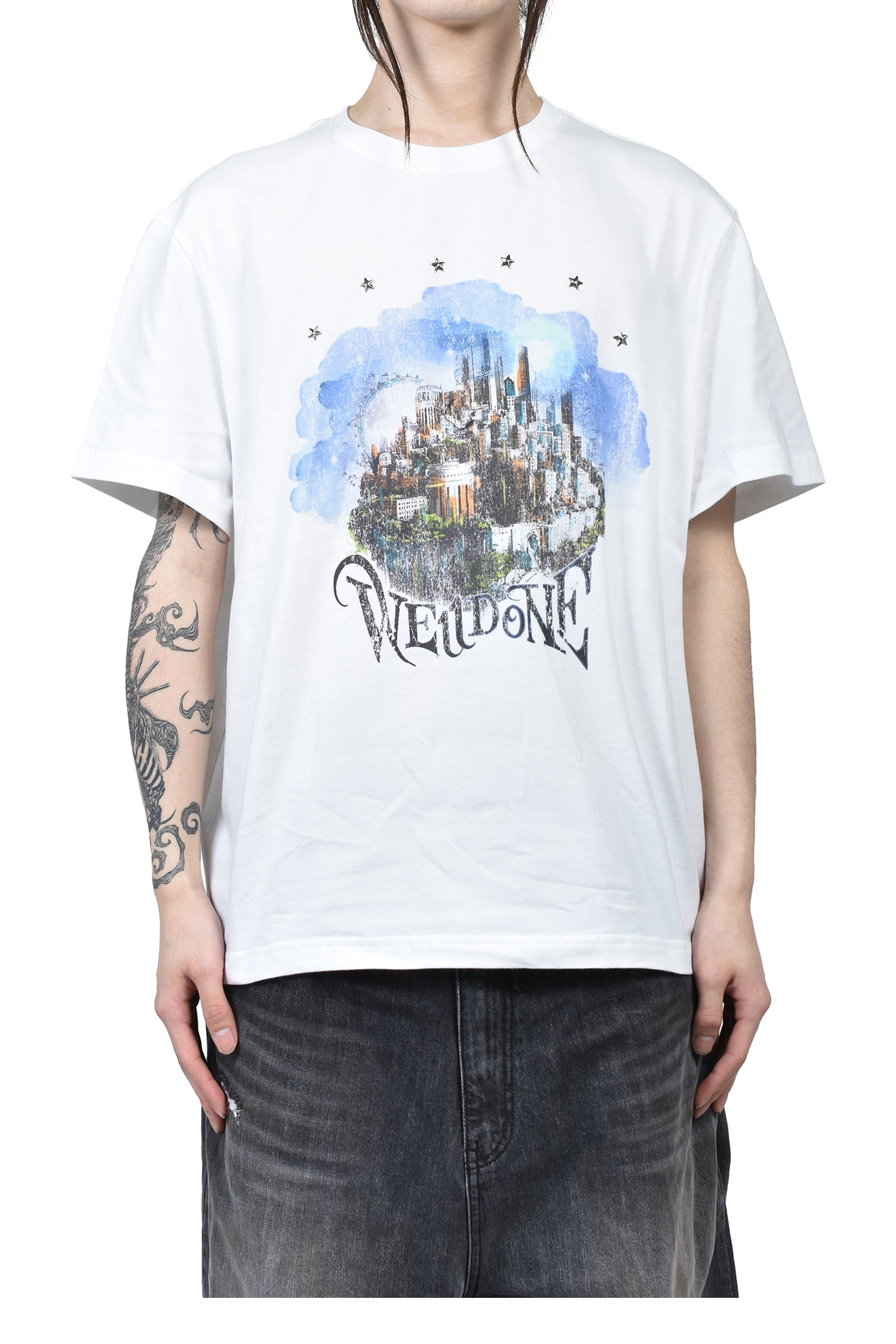 CITY REGULAR-FIT T-SHIRT / WHT