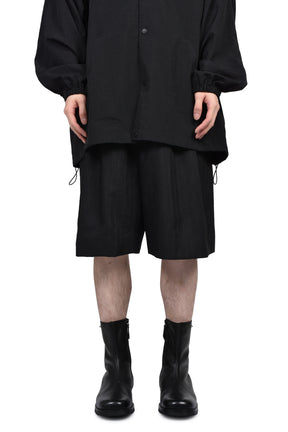 BAGGY SHORTS / BLK STRIPED