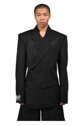OVERSIZED TAILORED JACKET / BLK