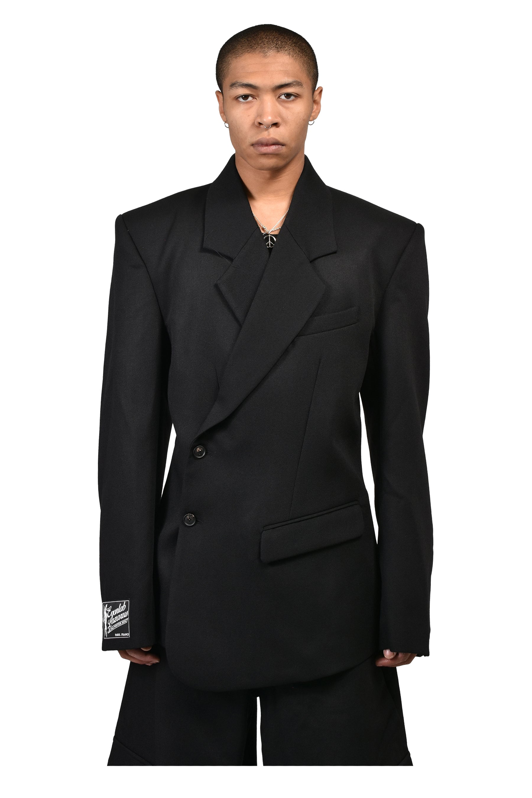 OVERSIZED TAILORED JACKET / BLK