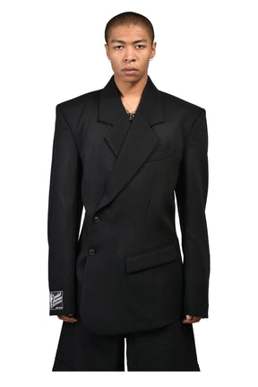 OVERSIZED TAILORED JACKET / BLK