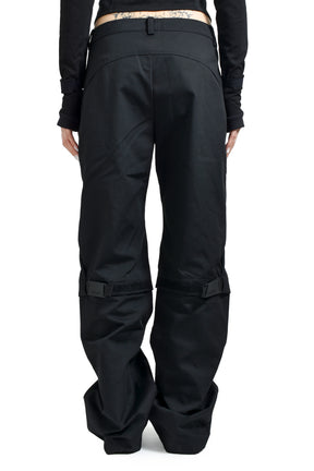 CONVERTIBLE MOTO PANTS / BLACK 