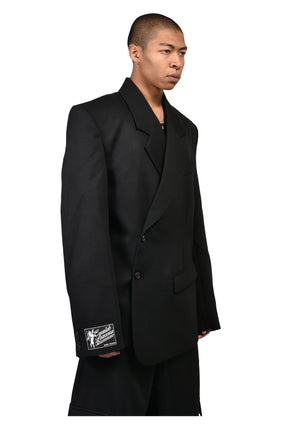 OVERSIZED TAILORED JACKET / BLK