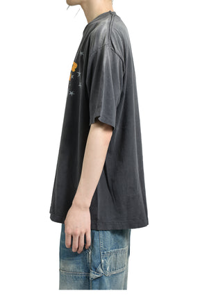 SS TEE/DELICATE BULLSHIT / BLK