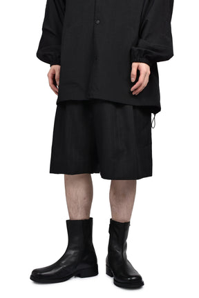BAGGY SHORTS / BLK STRIPED