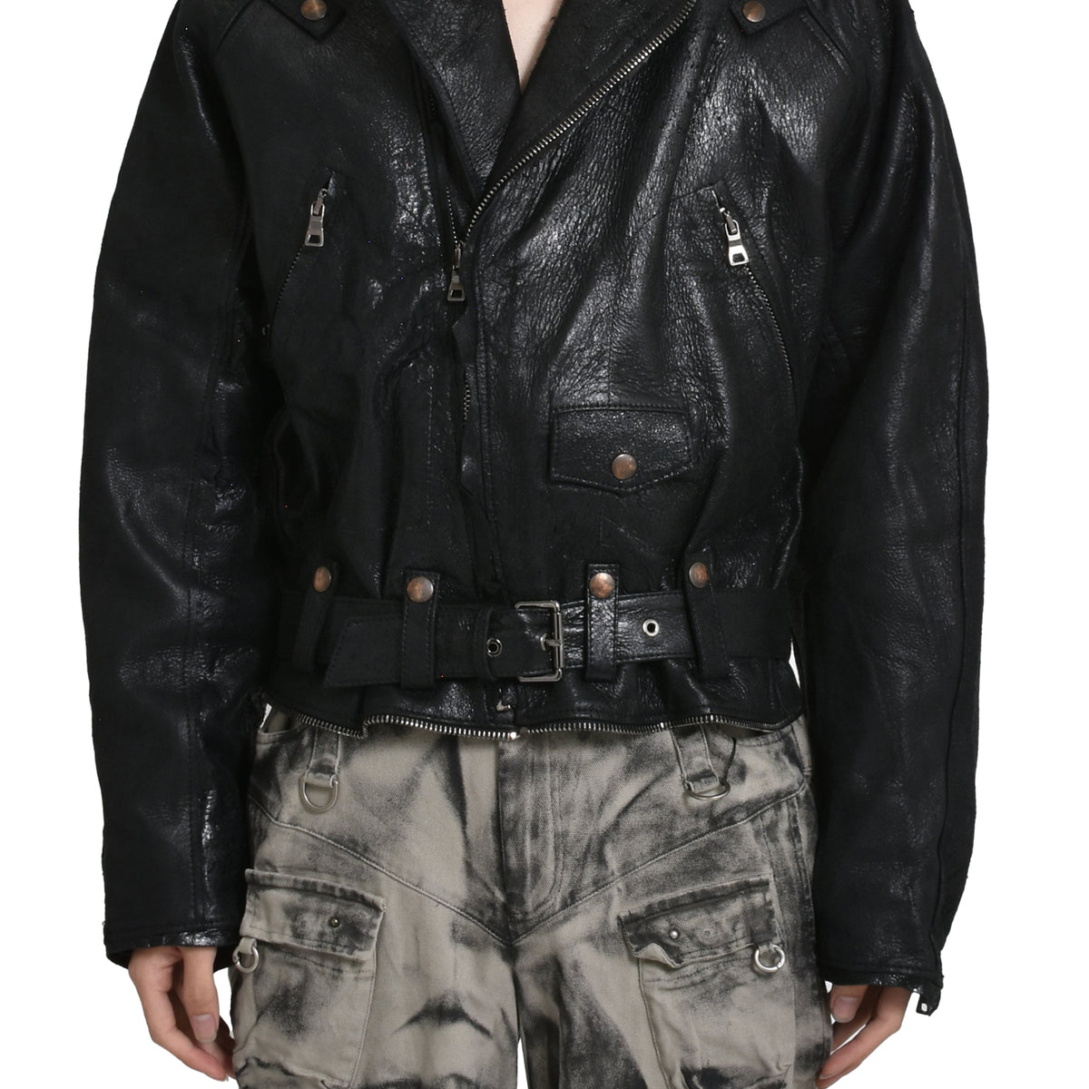 NO/FAITH STUDIOS ノーフェイス ストゥディオス FW24 USED LEATHER