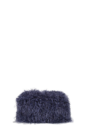 JUMBO NOOR MONGOLIAN POCHETTE / STEEL BLU