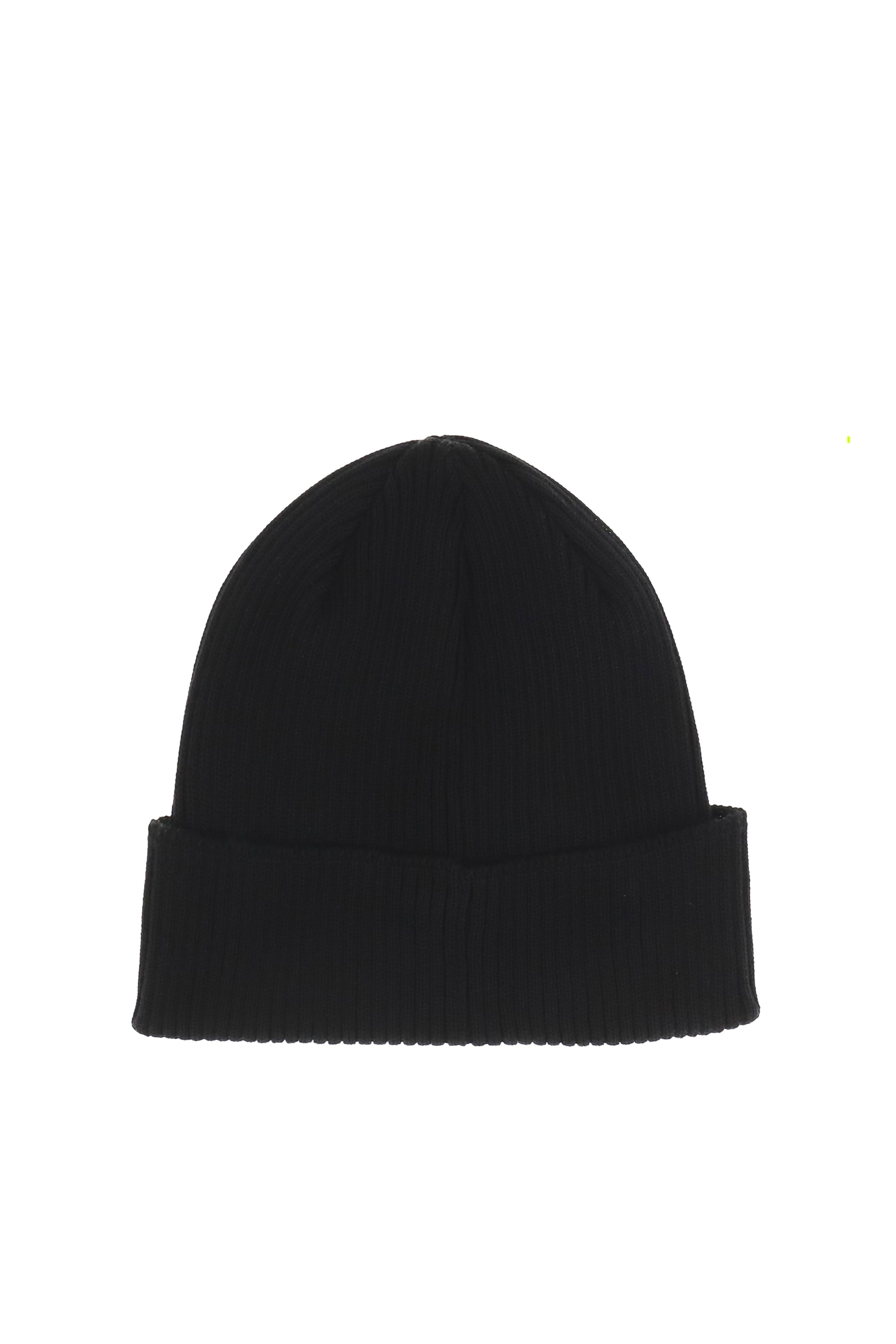 COTTON GOGGLE BEANIE / BLK