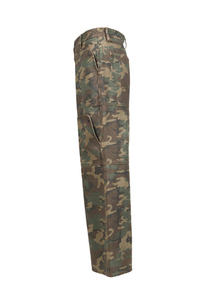 MULTIPOCKET WIDE LEG / CAMO 