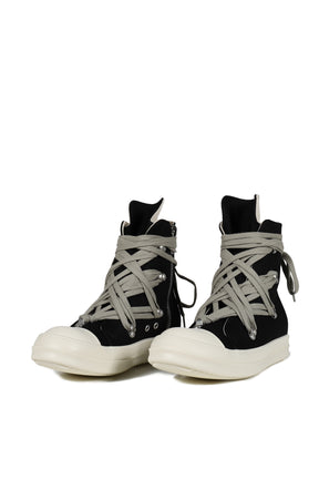 MEGALACE SNEAKS / BLK MILK MILK