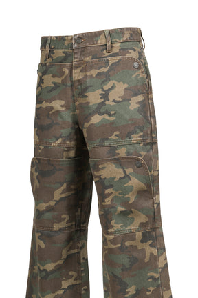 MULTIPOCKET WIDE LEG / CAMO 