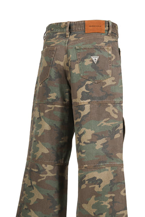 MULTIPOCKET WIDE LEG / CAMO 