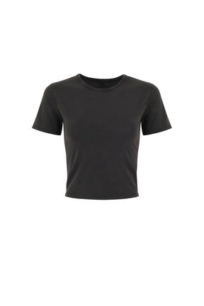 MICRO TEE / WASHED BLK