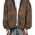 TC TWO TONE WASHED ZIP-UP HOODIE / OLV