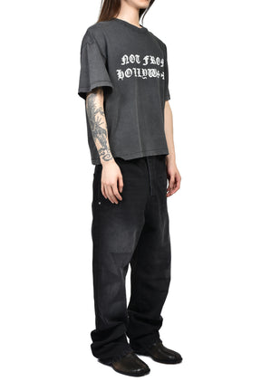 NOT FROM HOLLYWOOD T / VINTAGE BLK