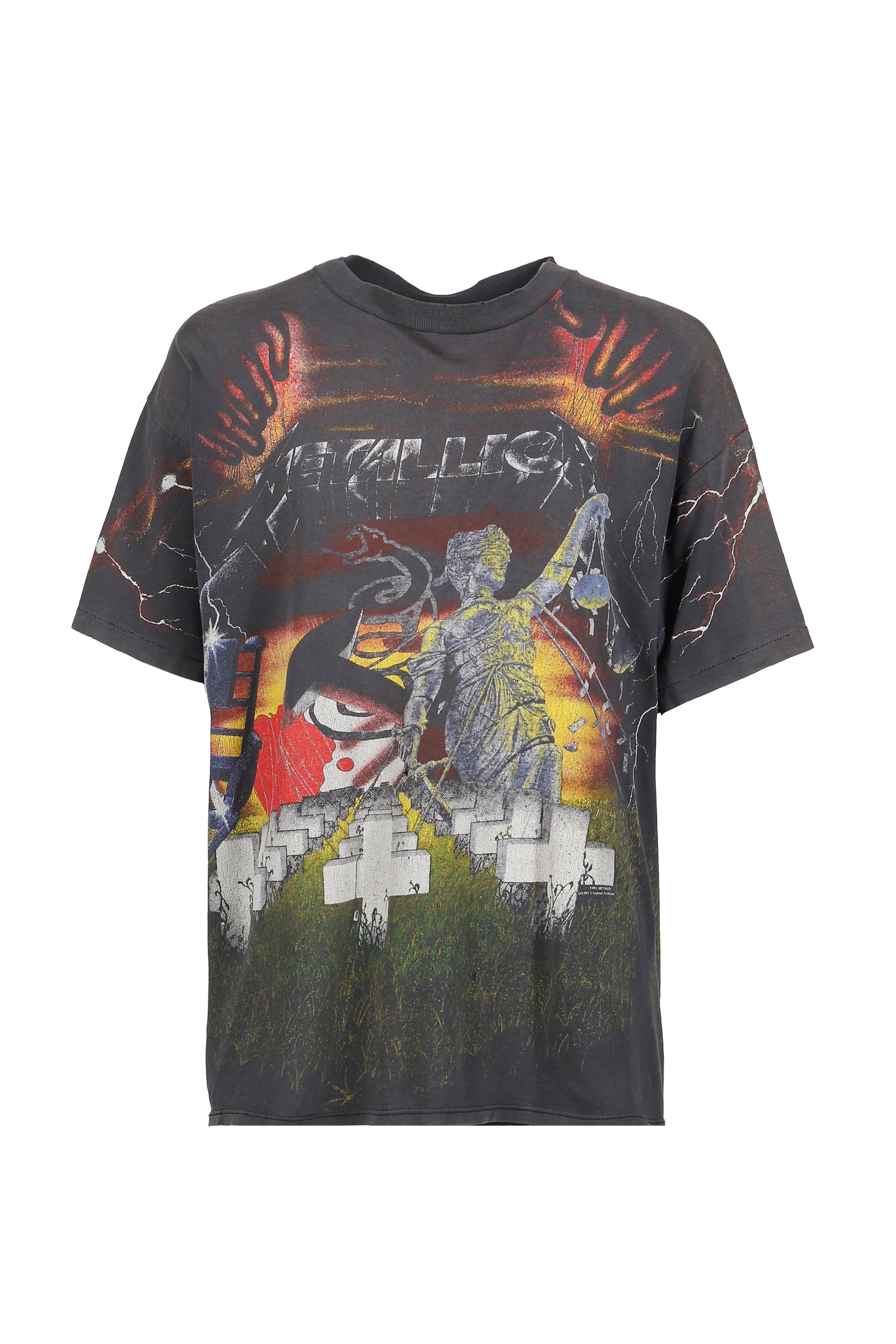 METALLICA VINTAGE TEE / GRY