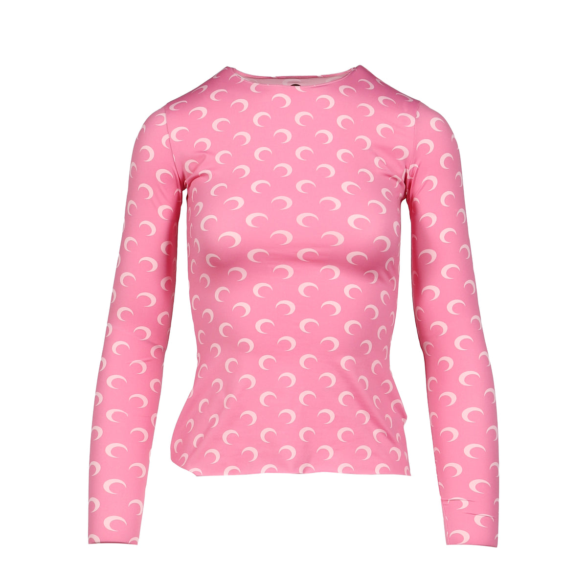 Marine Serre マリーン セル SS26 MOON PRINTED JERSEY LS CREWNECK
