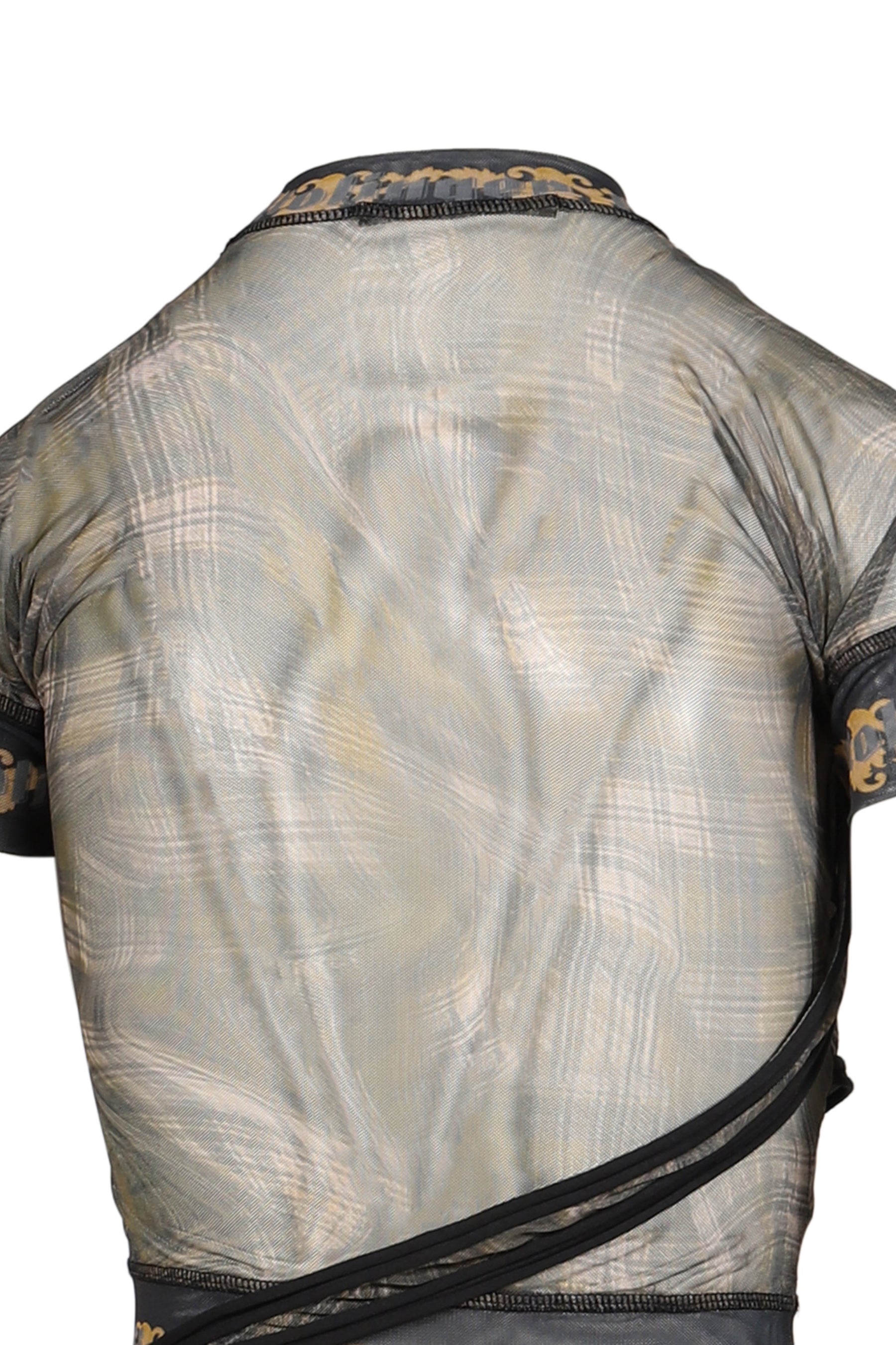 EXCLUSIVE SHIBARI MESH T-SHIRT / PRIBLK