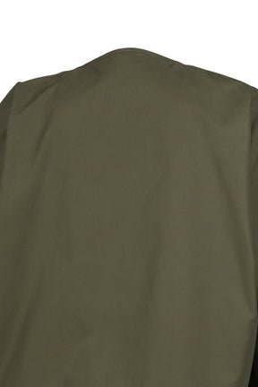 COTTON TWILL JACKETS / MILITARY GRN