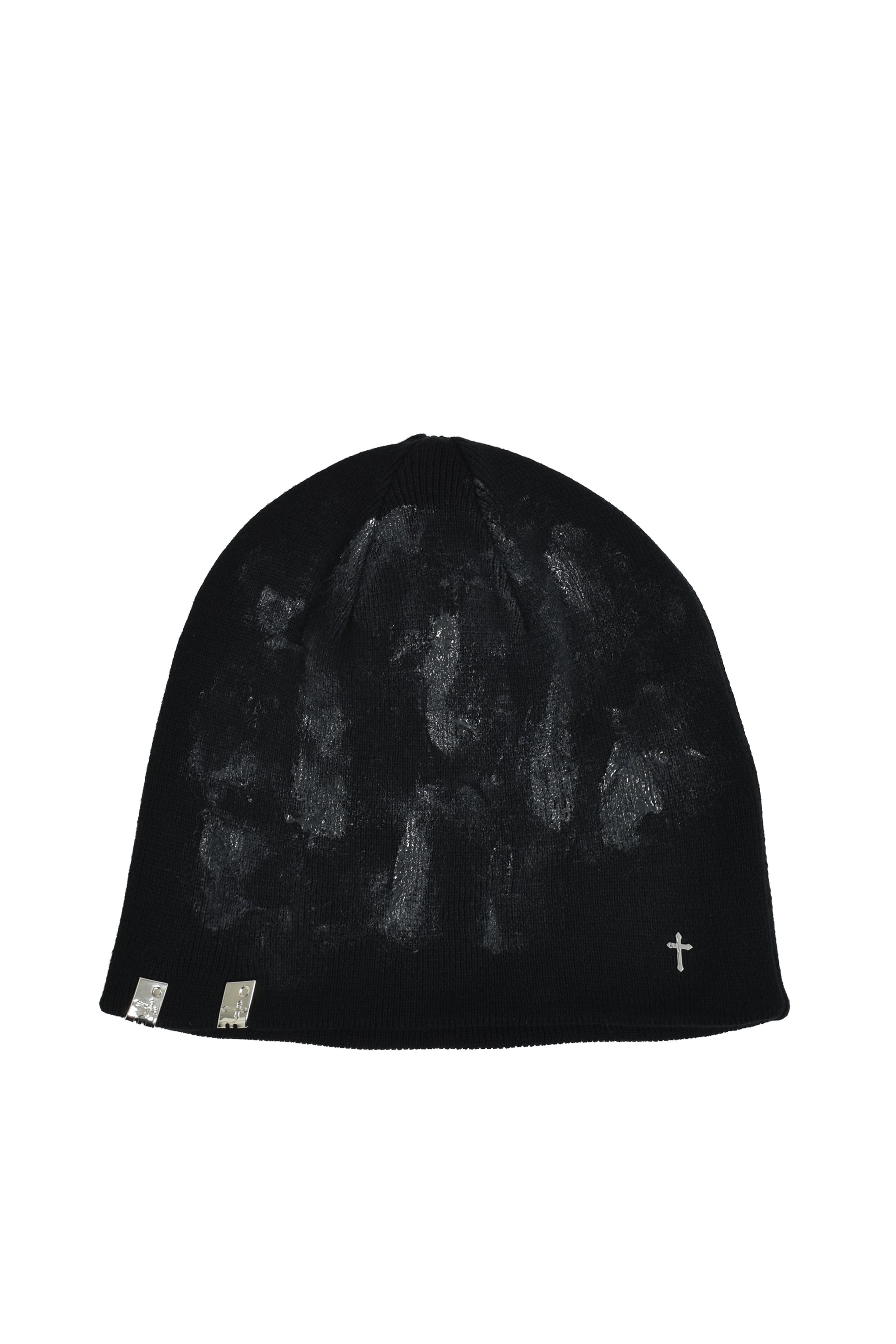 COATING BEANIE / BLACK 