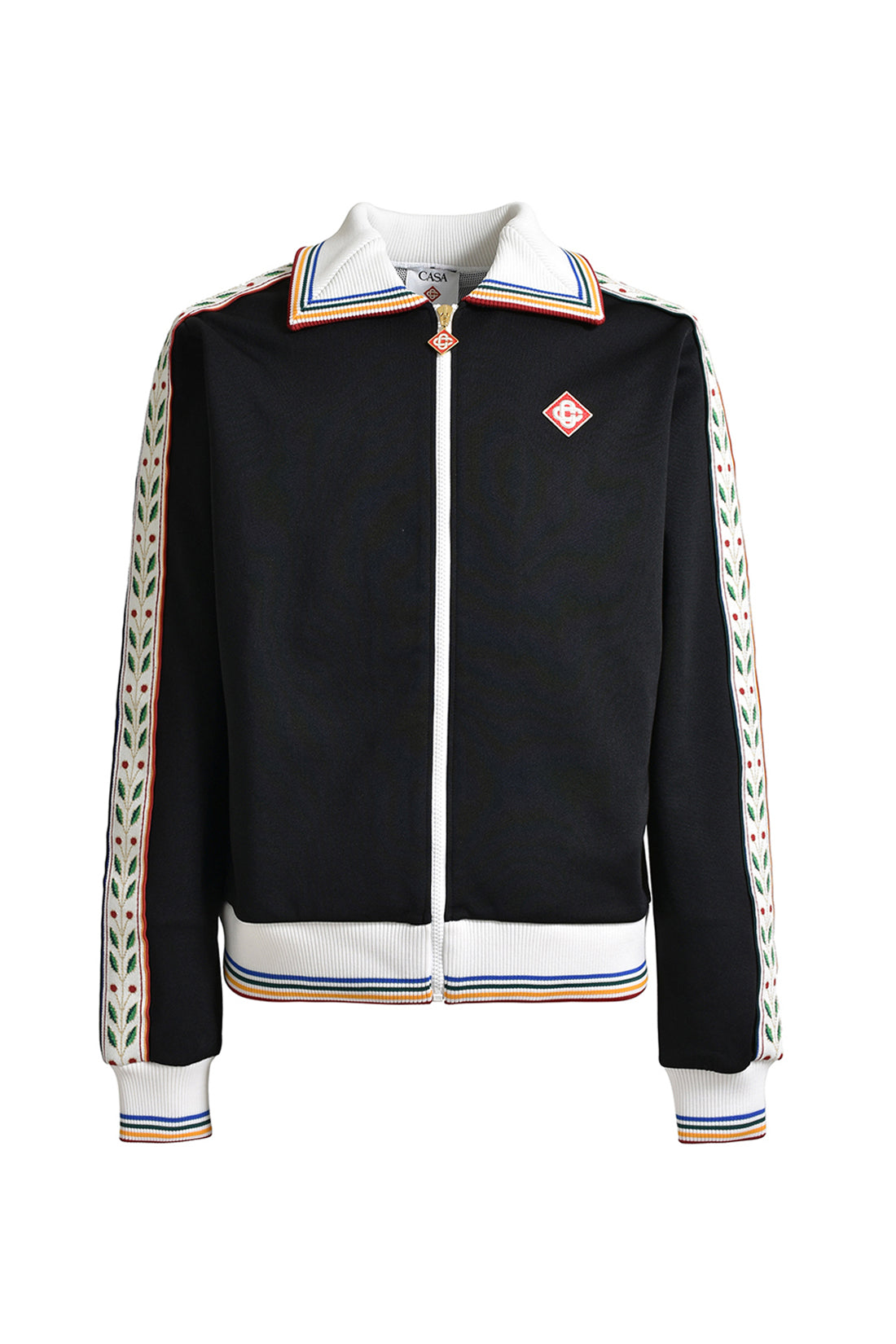 MENS LAUREL TRACK JACKET / BLK