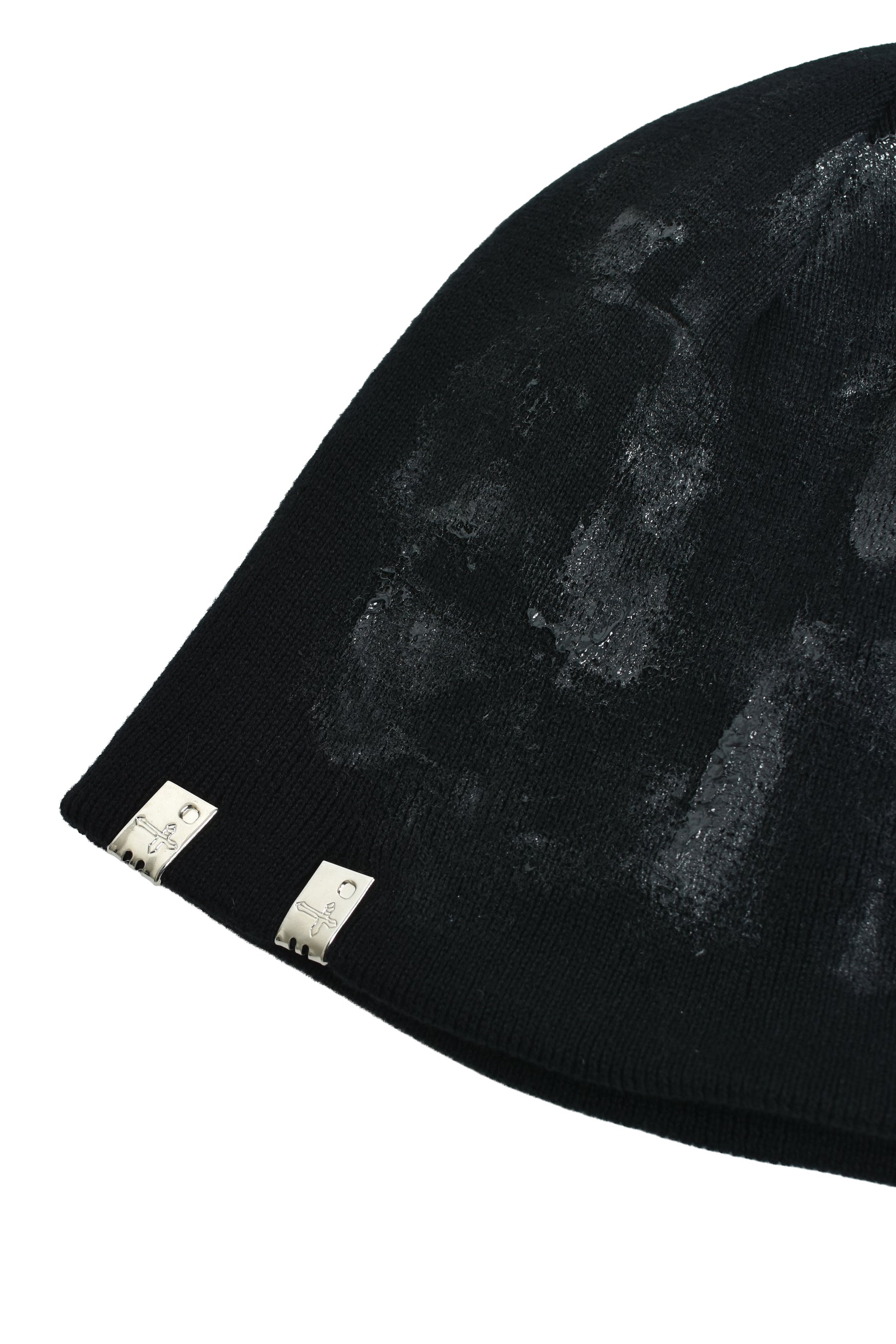 LAST NEST ラスト ネスト FW25 COATING BEANIE / BLK - NUBIAN ヌビアン