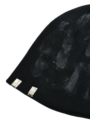 COATING BEANIE / BLACK 
