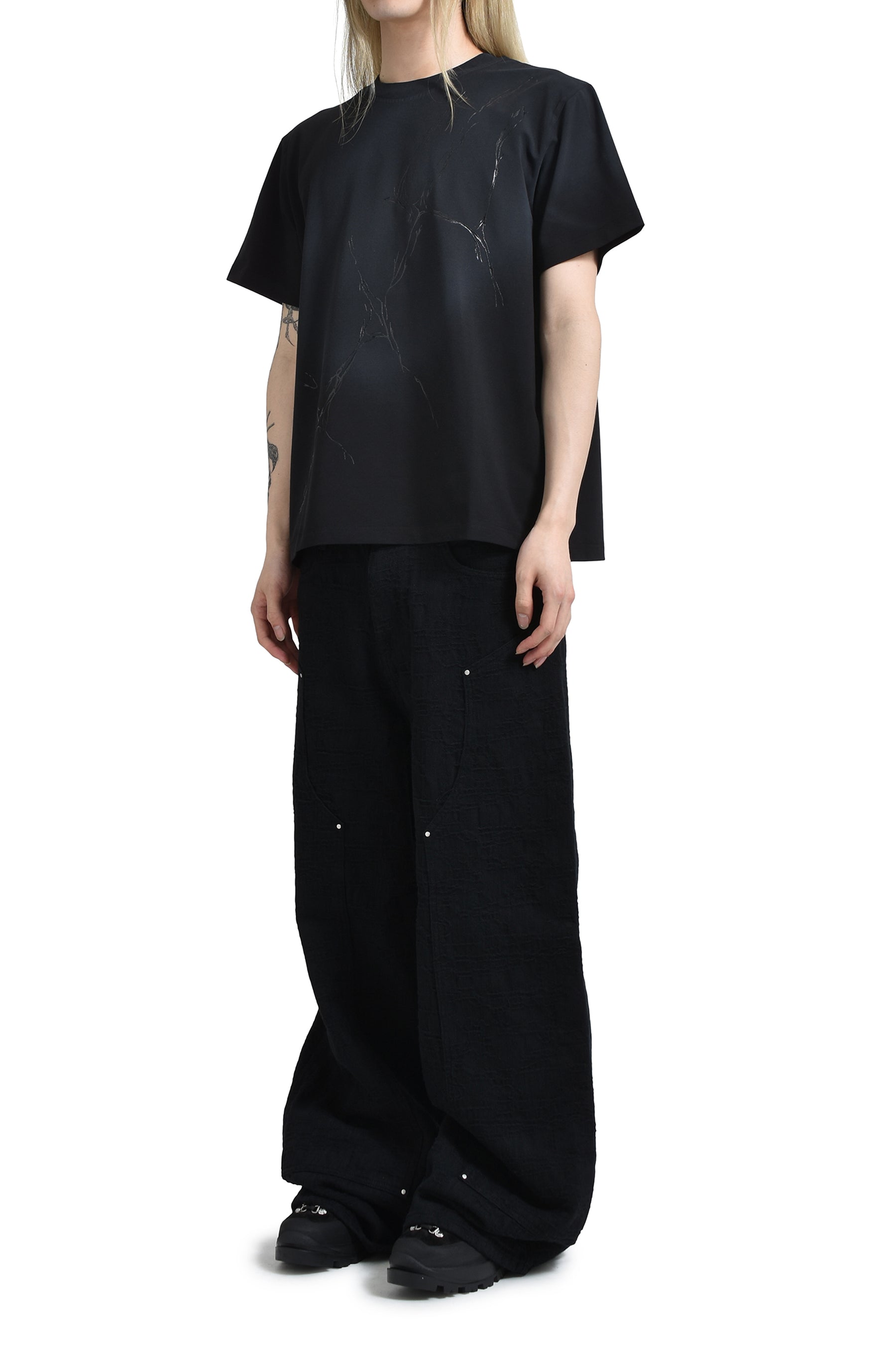 HELIOT EMIL PERCEPTUAL DENIM / BLK