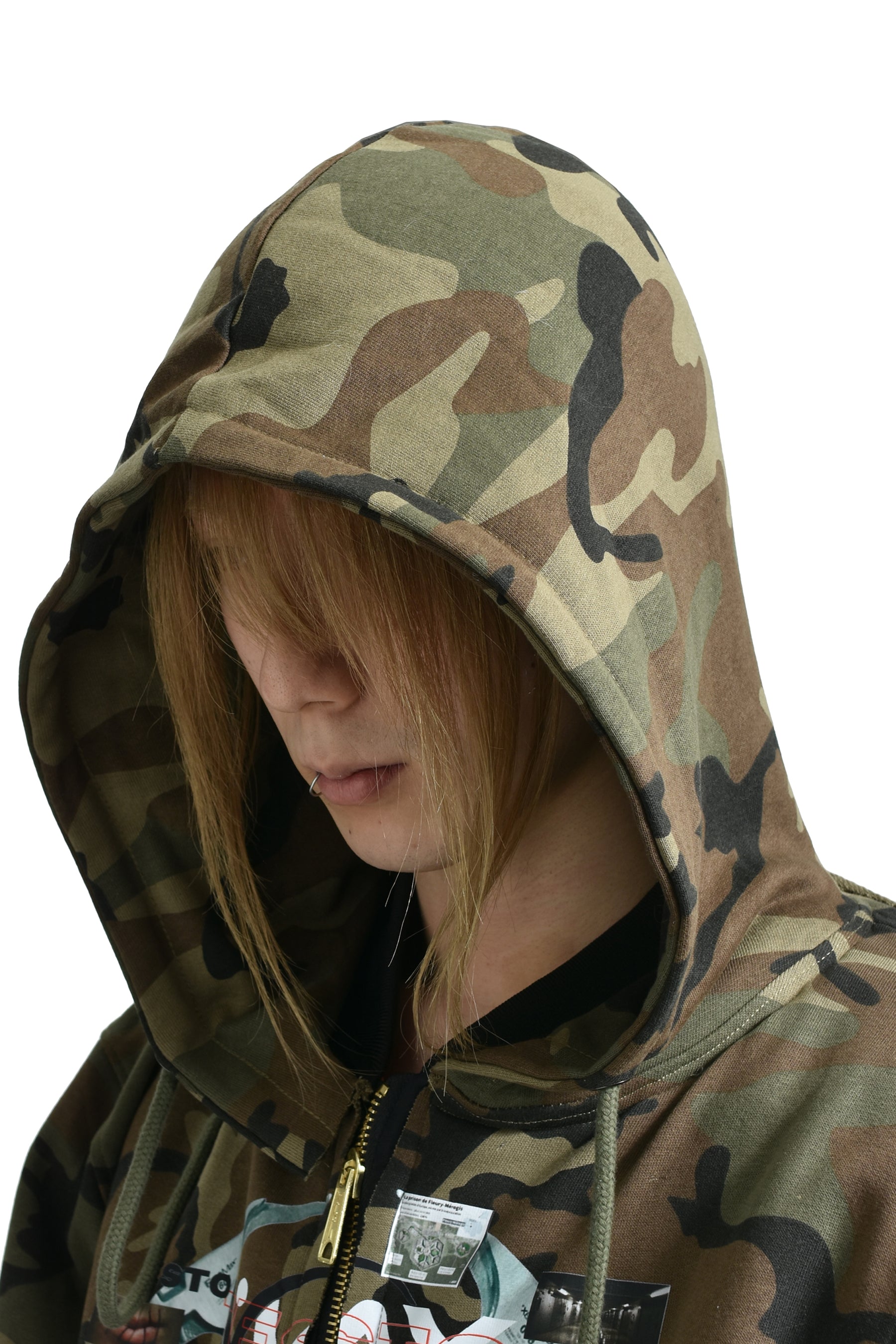 TESTO MAX BELTS CAMO - BOMBER JACKET / CAMO