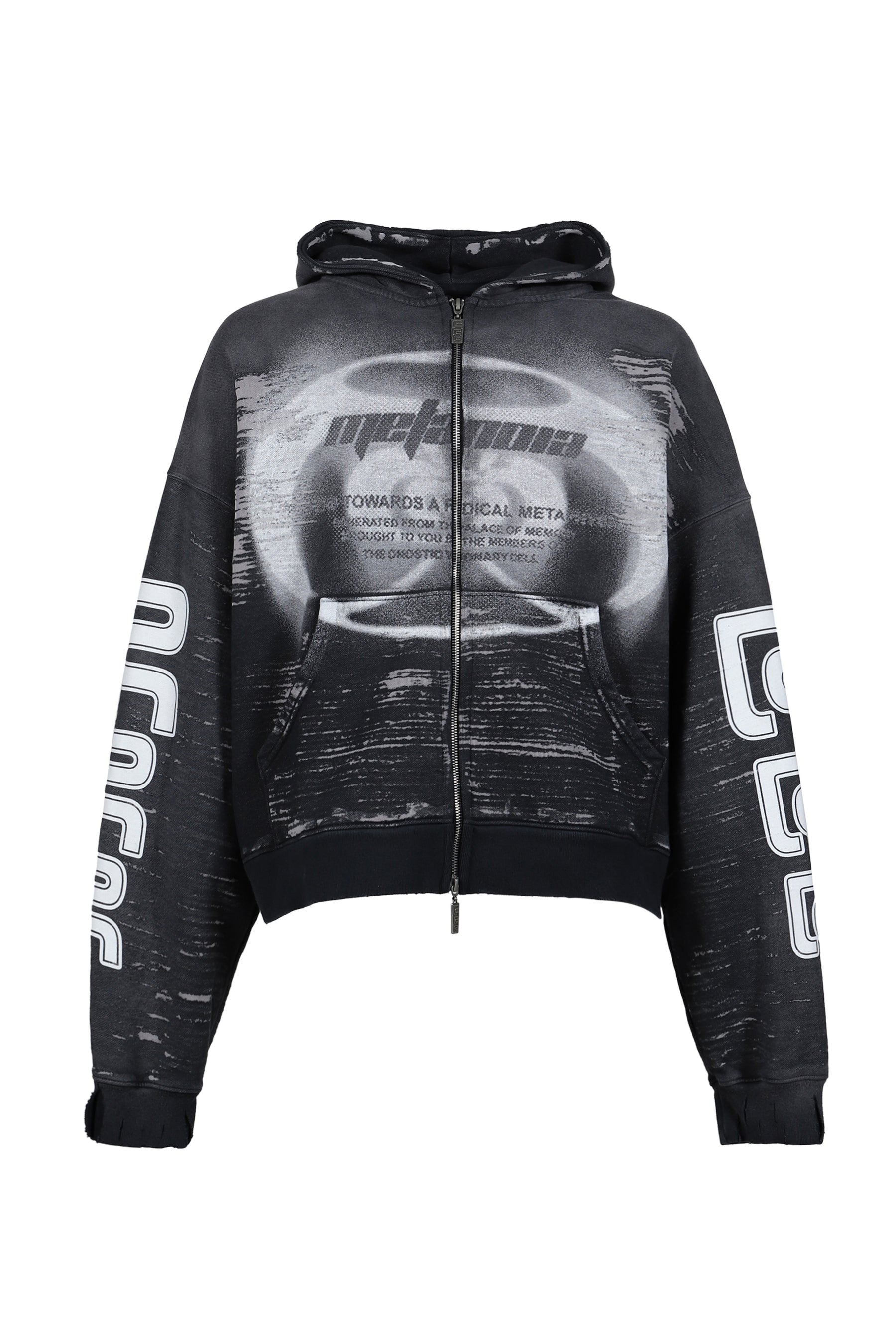 RADICAL ALMA CVA ZIP HOODIE / BLK