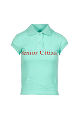 SENIOR CITIZEN WOMEN'S POLO / GRN