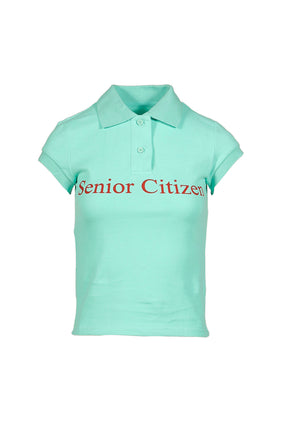 SENIOR CITIZEN WOMEN'S POLO / GRN