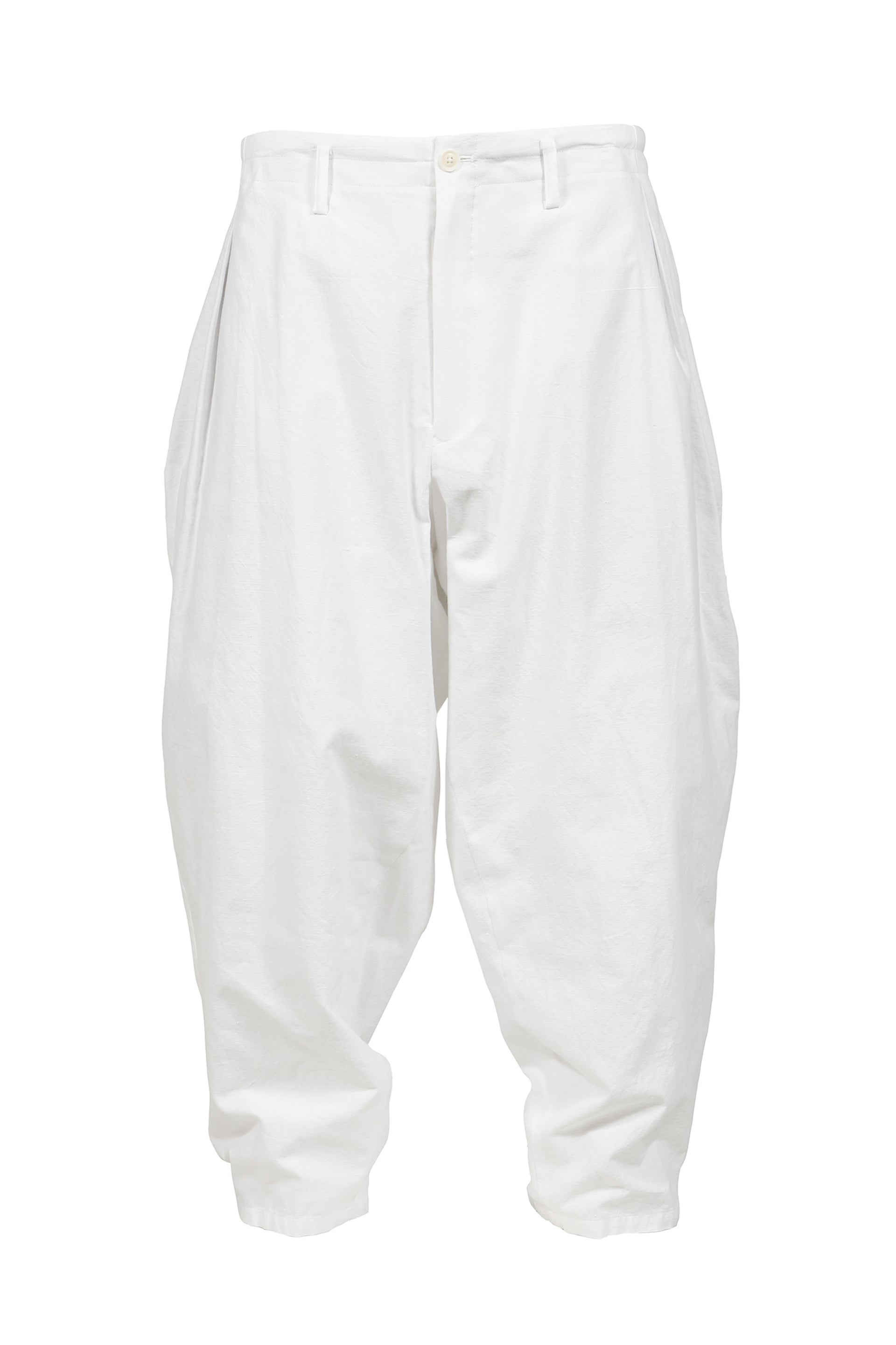 COTTON WHITE PANTS / O.WHT