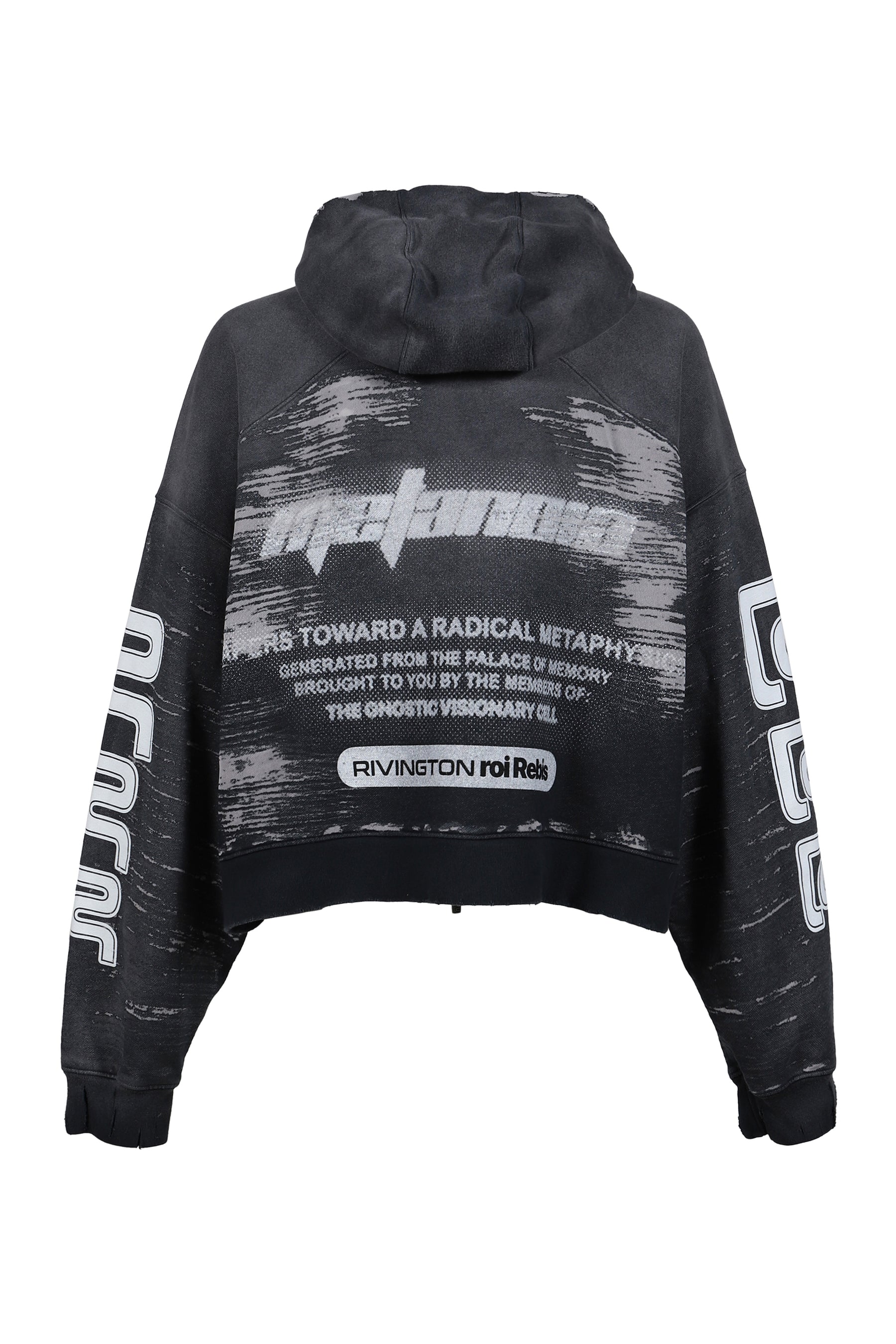 RADICAL ALMA CVA ZIP HOODIE / BLK