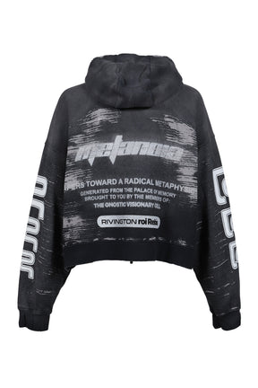 RADICAL ALMA CVA ZIP HOODIE / BLK