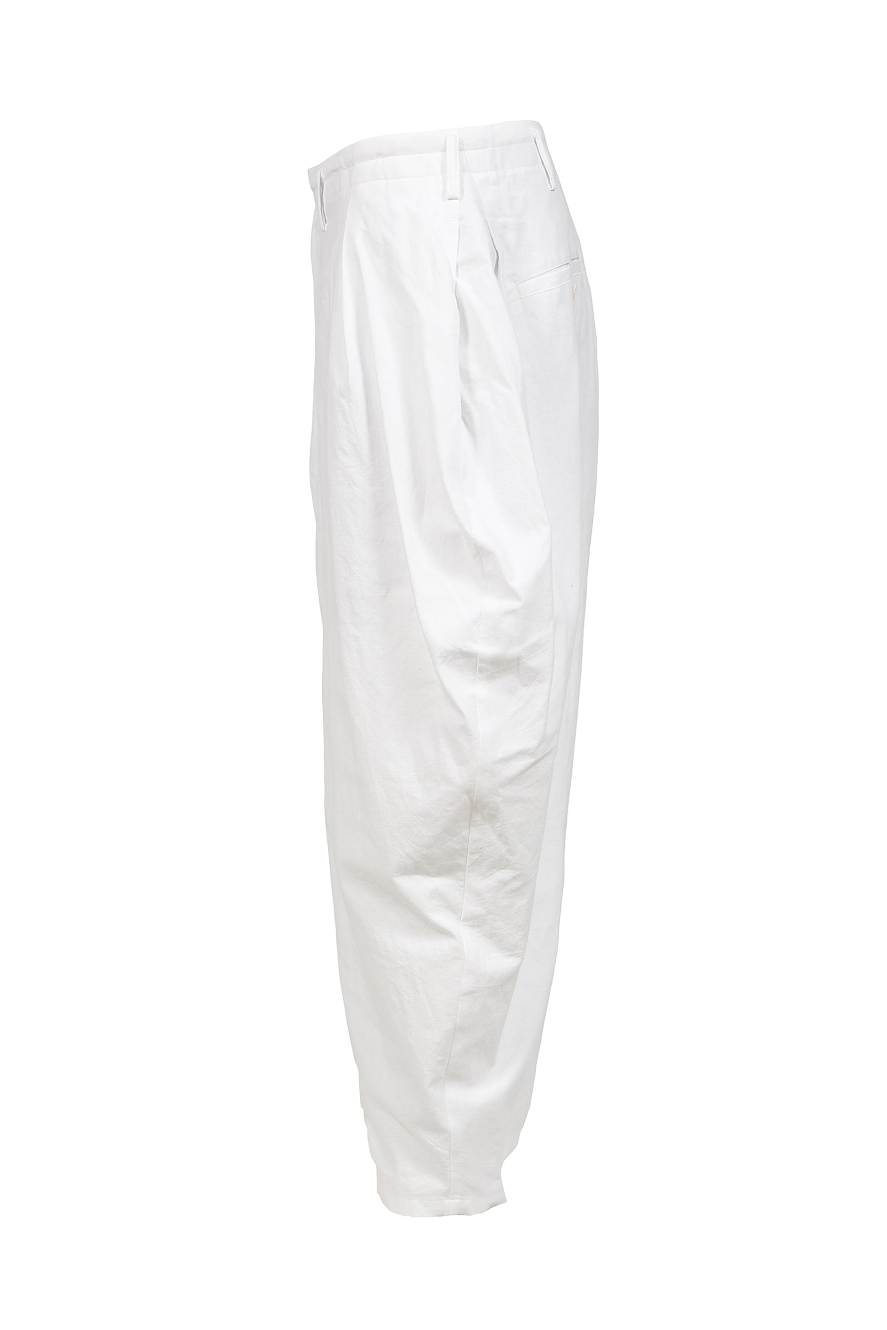 COTTON WHITE PANTS / O.WHT
