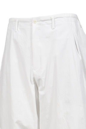 COTTON WHITE PANTS / O.WHT
