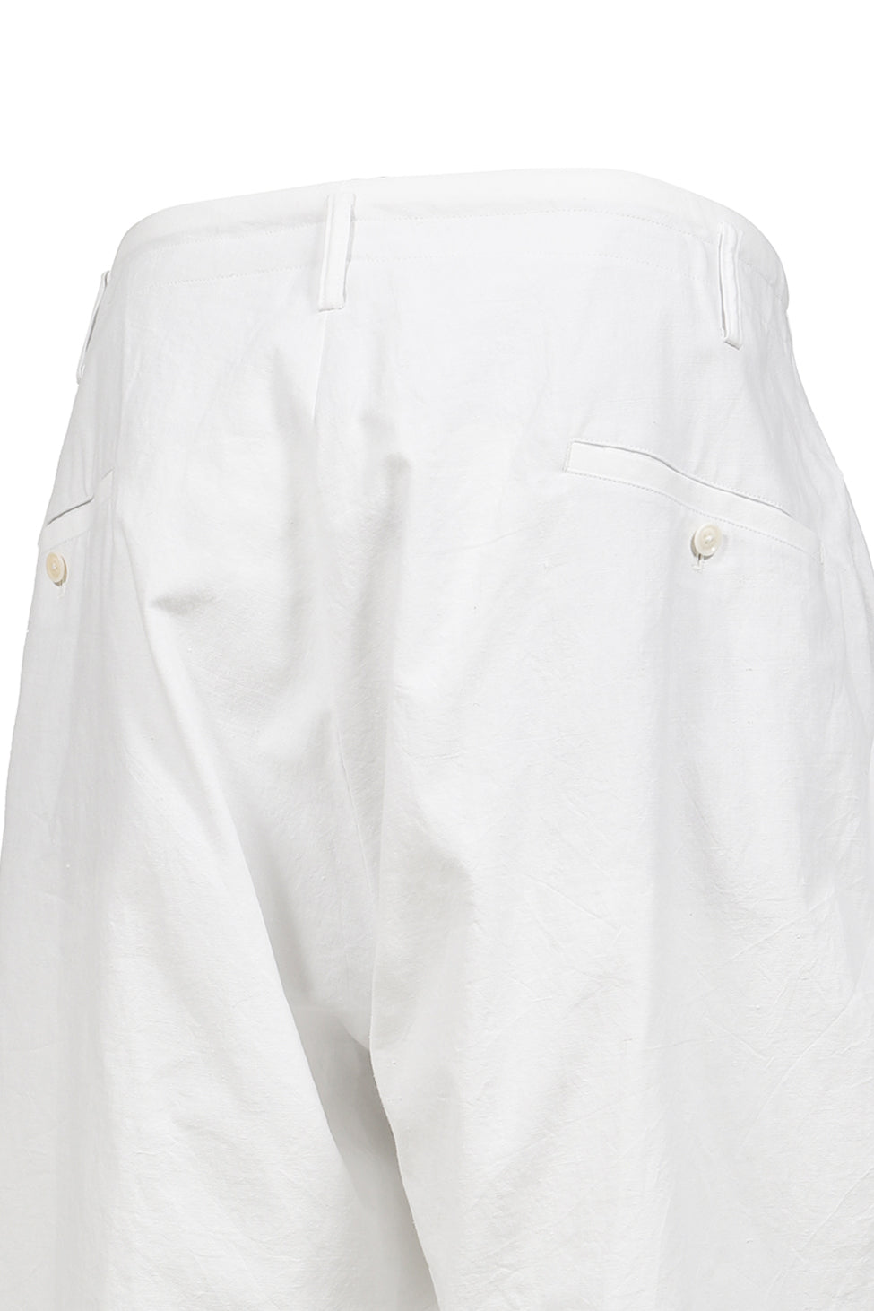 COTTON WHITE PANTS / O.WHT